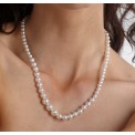 Biżuteria ślubna z perłami Swarovski Elements KP14