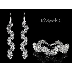 Biżuteria ślubna z kryształkami Swarovski® KP57 crystal