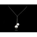 Biżuteria ślubna naszyjnik z perłami Swarovskiego® NK112